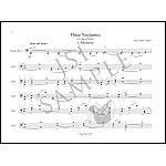 Three Nocturnes for solo double bass; John Luther Adams