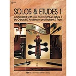 All for Strings Solos & Etudes, book 1, bass; Anderson/Frost