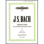 Six Cello Suites for double bass, volume 1, BWV 1007-9; Johann Sebastian Bach (C. F. Peters)