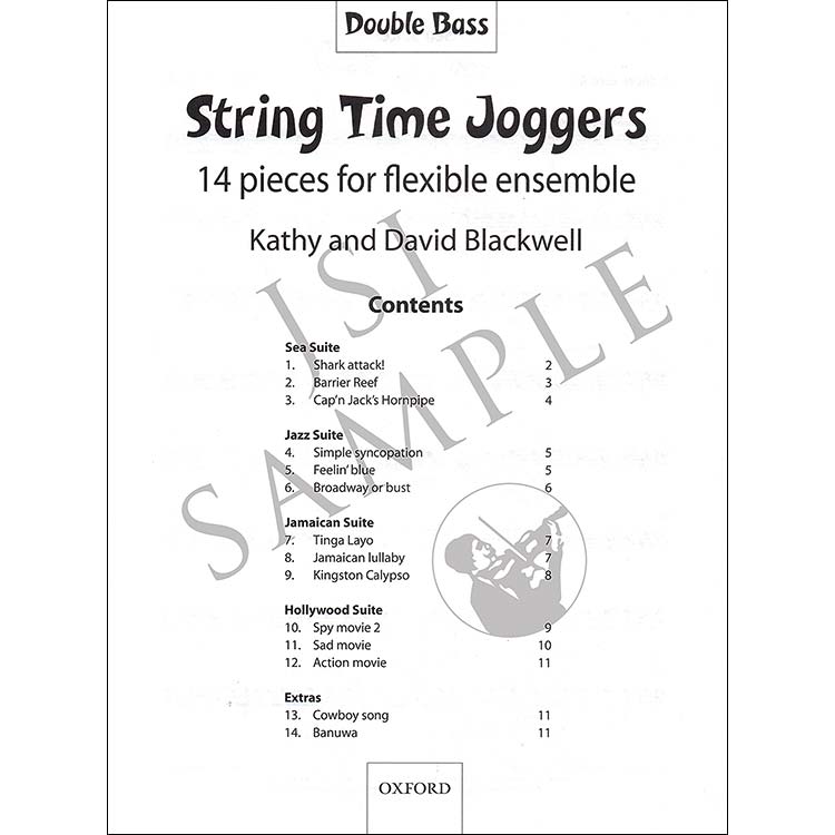 String Time Joggers, bass part; Blackwell (Oxford University Press)