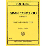 Gran Concerto in F# Minor for bass and piano (solo tuning); Giovanni Bottesini (International Music)
