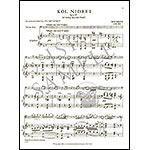 Kol Nidre, Op.47 for bass and piano (with Solo and Orchestral Tuning scores); Max Bruch