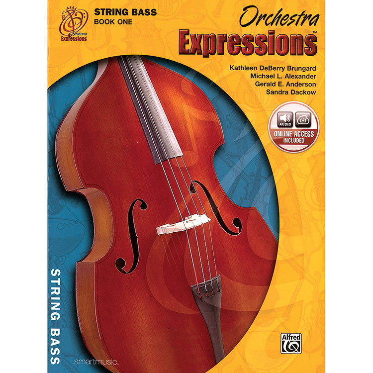 Orchestra Expressions, Book 1 for Bass, with online audio; Brungard (Alf)