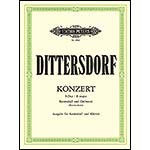 Concerto in E Major for double bass and piano; Karl Ditters von Dittersdorf (CF Peters)
