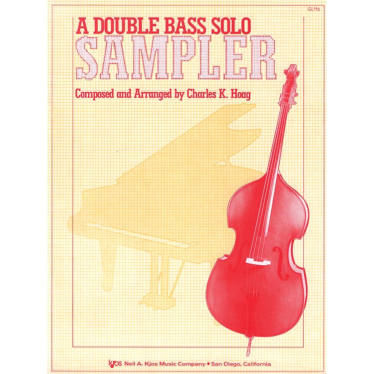 Double Bass Solo Sampler; Hoag (NKM)