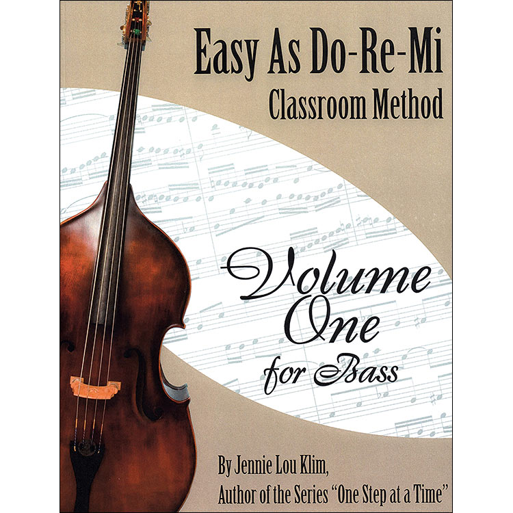 Easy as Do Re Mi, Book 1, Bass; Jennie Lou Klim (JLK)