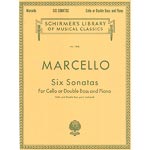 Six Sonatas, op. 2, double bass (or cello); Marcello (G. Schirmer)