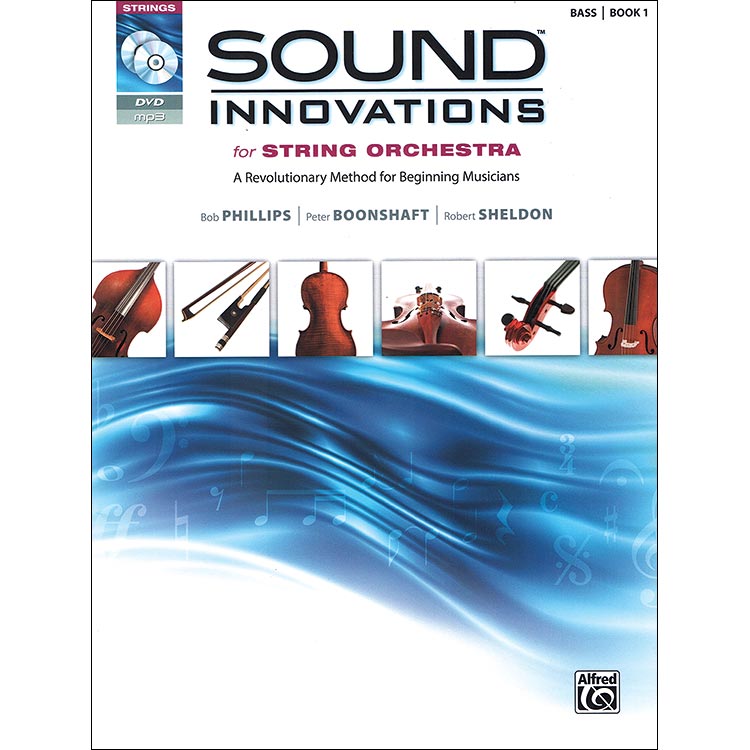Sound Innovations, Bass Book 1, book/CD/DVD (Alf)