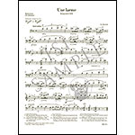 Une larme (A Tear) for double bass and piano (urtext) by Gioachino Rossini