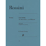 Une Larme, for double bass and piano; Gioacchino Rossini (G. Henle Verlag)
