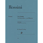 Une larme (A Tear) for double bass and piano (urtext) by Gioachino Rossini