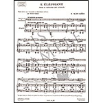 L'Elephant (from Le Carnaval des Animaux), for double bass (or cello) and piano; Camille Saint-Saens (Durand)