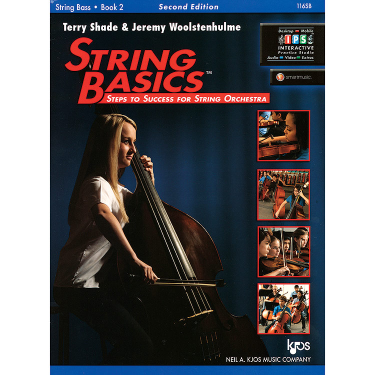 String Basics, Bass Book 2, with online audio access; Terry Shade and Jeremy Woolstenhulme