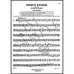 Thirty Etudes for the String Bass; Franz Simandl (Carl Fischer)