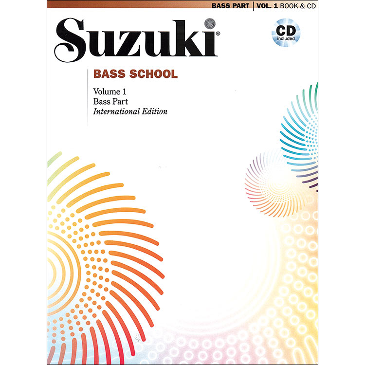 Suzuki Bass School, Volume 1, book with CD - International