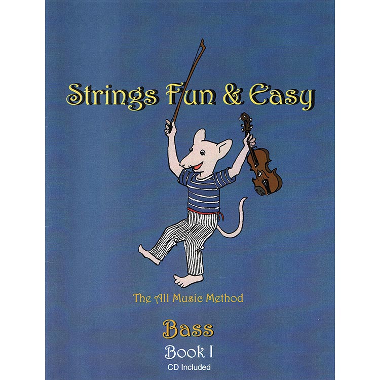 Strings Fun & Easy, bass book 1, with CD; David Tasgal (DT)
