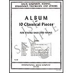 Album of 10 Classical Pieces, for String Bass and Piano; Stuart Sankey (International)