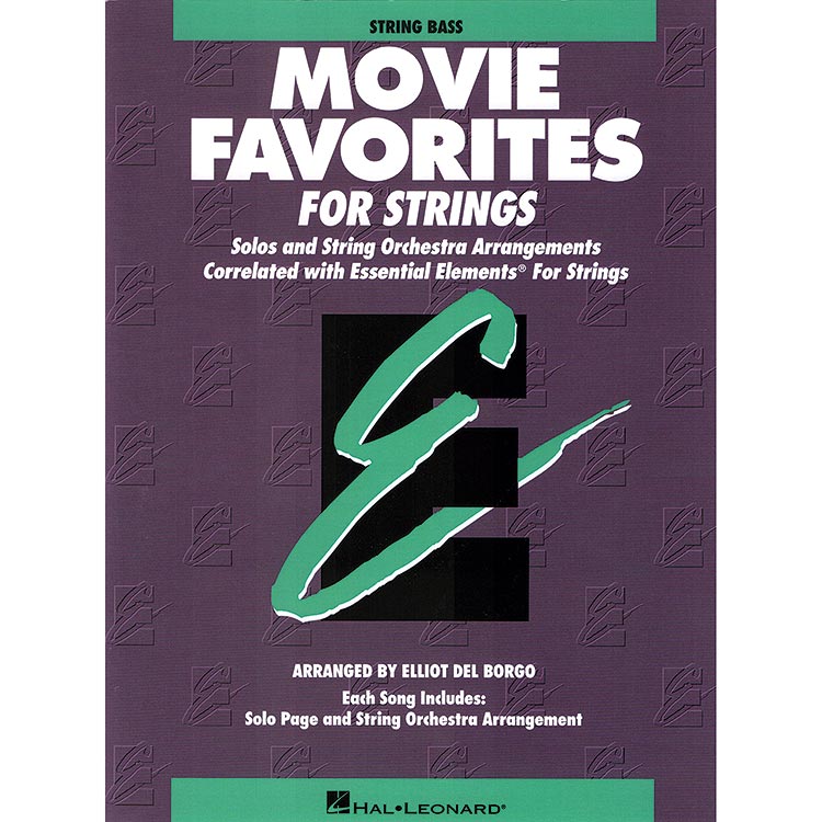 Movie Favorites for Strings, Bass; Various (HL)