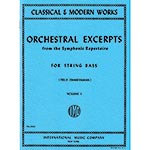 Orchestral Excerpts for Bass, volume 1 (Zimmermann) (Int