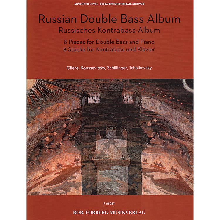 Russian Double Bass Album for bass and piano (Rob. Forberg Musikverlag)