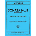 Sonata no. 5 in E Minor, RV 40 for bass and piano; Antonio Vivaldi (International)