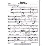 Lament, for contrabass and piano; Ellen Taaffe Zwilich (Theodore Presser)