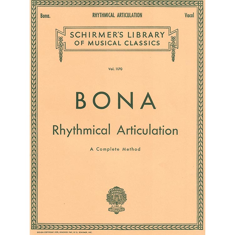 Rhythmical Articulation; Bona