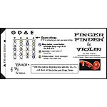 Finger Finder Cards for Violin, 1st, 2nd, 3rd Position