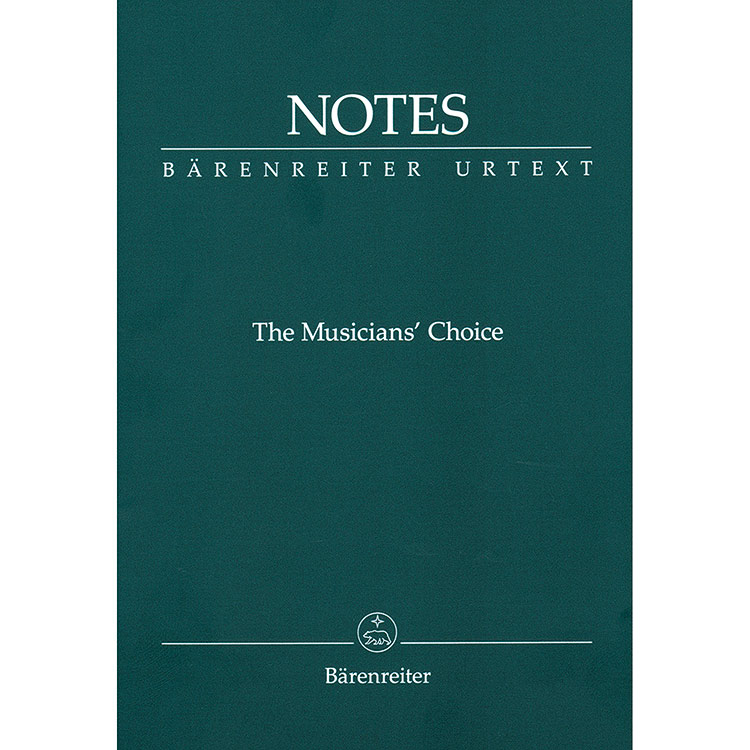 8-Stave Mini Notebook, 4" X 6", Smetana Dark Green (Barenreiter)