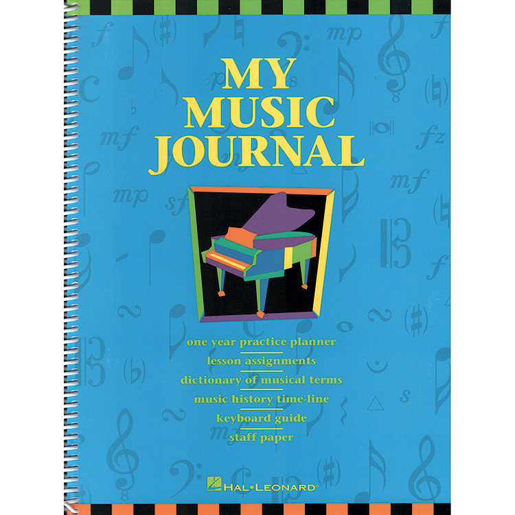 My Music Journal, One Year Practice Planner (Hal Leonard)