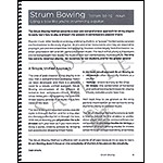 The Strum Bowing Method: How to Groove on Strings; Tracy Silverman