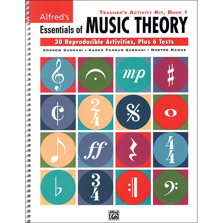 Essentials of Music Theory Teacher's Activity Kit book 1
