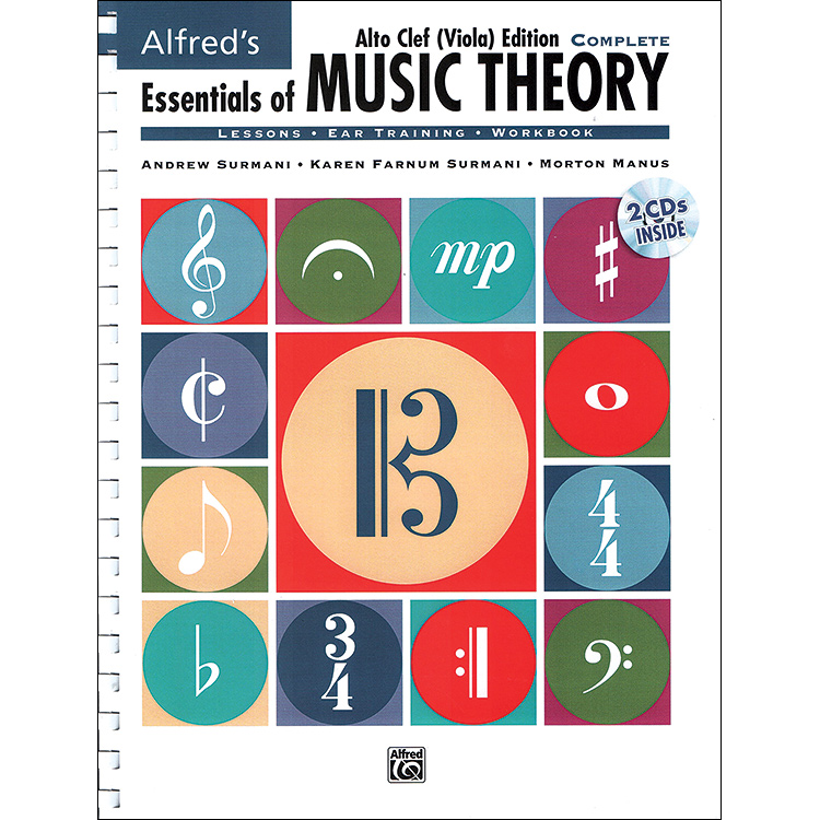 Essentials of Music Theory, Alto Clef for viola: complete; Various (Alfred)
