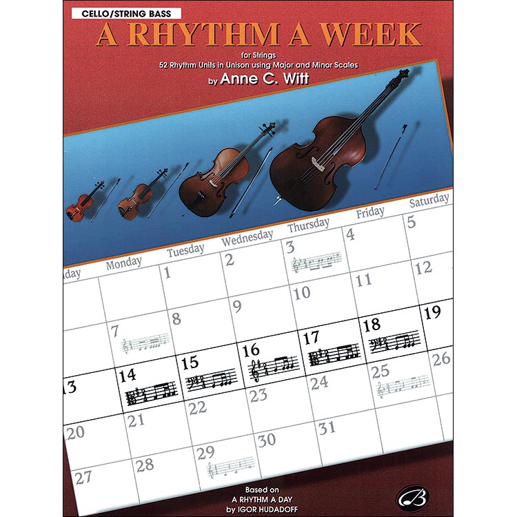 A Rhythm A Week for Cello; Witt (WB)