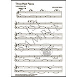 Three High Places, for solo cello; John Luther Adams