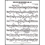 Sonate de Concert in E Major, Op. 47 for cello and piano; Charles-Valentin Alkan (Gems Music Publications)
