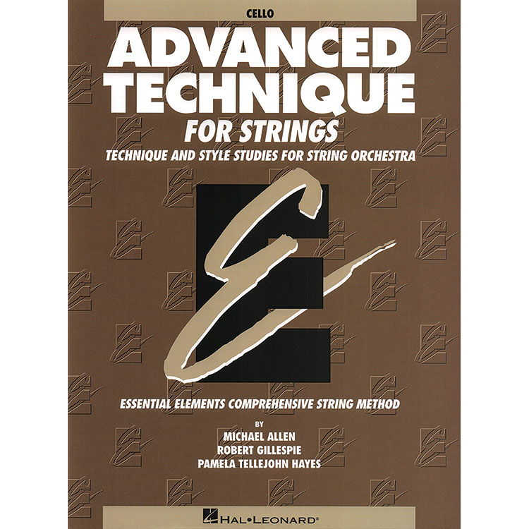 Advanced Technique (Book 4), for cello; Allen (Hal Leonard)