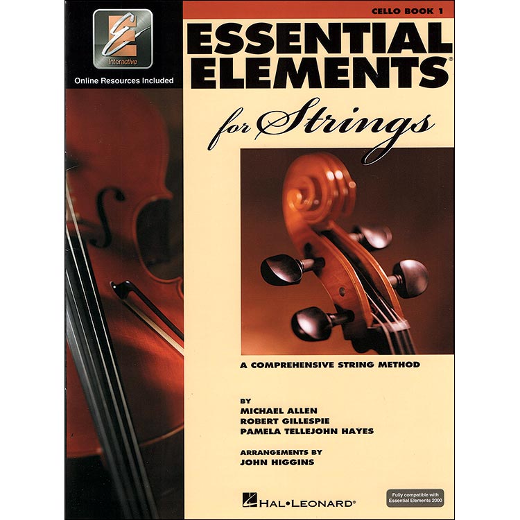 Essential Elements for Strings, Book 1 with online audio access, for cello; Allen (Hal Leonard)