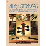 All for Strings, Book 1, for cello; Anderson/Frost (Neil Kjos Music)