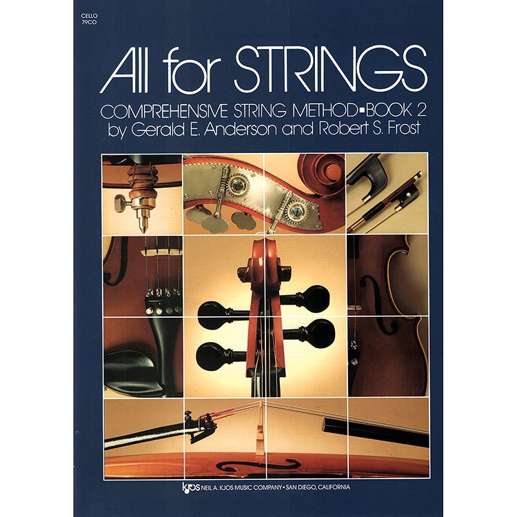 All for Strings, Book 2, for cello; Anderson/Frost (Neil Kjos Music)
