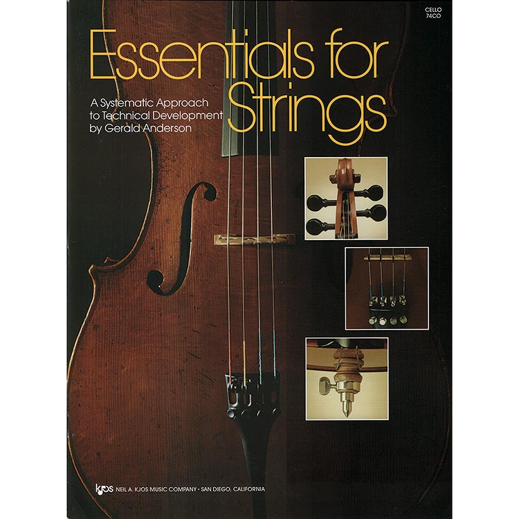 Essentials for Strings, for cello; Gerald E. Anderson (Neil Kjos Music)