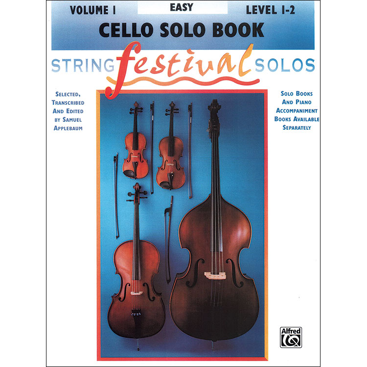 String Festival Solos, Book 1, for cello, easy; Applebaum (Belwin-Mills)