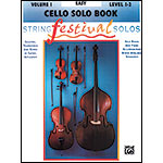 String Festival Solos, Book 1, for cello, easy; Applebaum (Belwin-Mills)