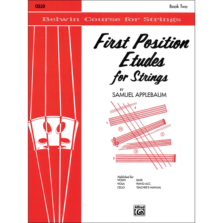 First Position Etudes, for cello; Samuel Applebaum (Belwin-Mills)