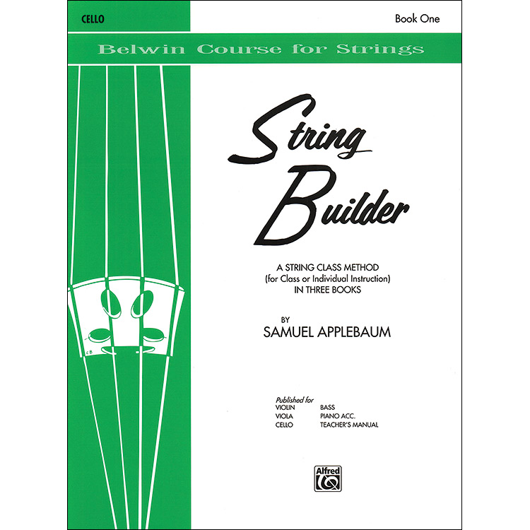 String Builder, Book 1, for cello; Applebaum (Belwin-Mills)