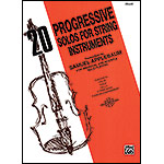 Twenty Progressive Solos, for cello; Applebaum (Belwin-Mills)