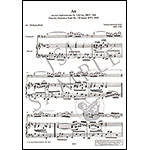 Air on the G String from Orchestral Suite #3, BWV1068, arranged for cello and piano; Johann Sebastian Bach (Schott)