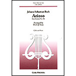 Arioso from Cantata No.156, for cello and piano; Johann Sebastian Bach