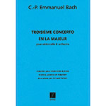 Concerto in A Major, Wq 172 for cello and piano; Carl Phillip Emanuel Bach
