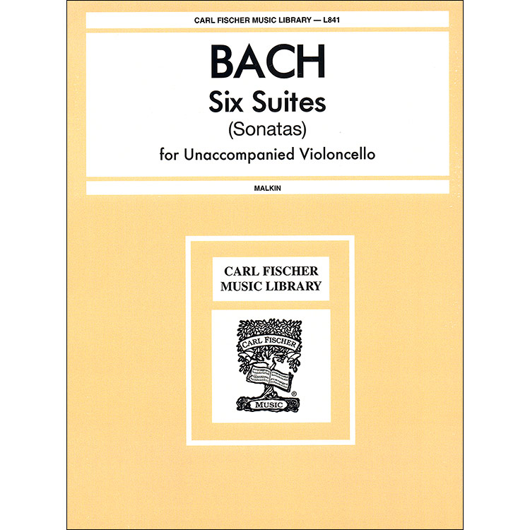 Six Suites for Cello BWV 1007-1012 (Malkin);  Johann Sebastian Bach